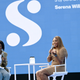 Digital Director, Harper’s Bazaar- Nikki Ogunnaike and Serena Williams speak at GLAM SLAM Presented by NYFW: The Shows and Chase Sapphire Session 6: S By Serena Presentation with Serena Williams during NYFW